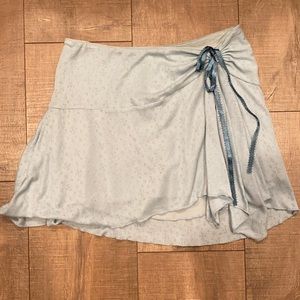 Abercrombie & Fitch light blue soft XS mini skirt